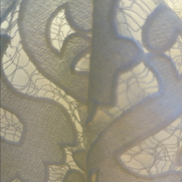 NWT Bardot Cream Sheath Dress Spaghetti Strap Wedding size 6 - Picture 10 of 11